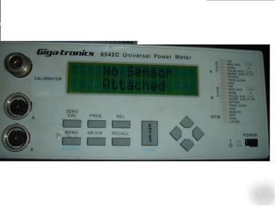 Giga-tronics 8542C 40 ghz +47 dbm dual rf power meter