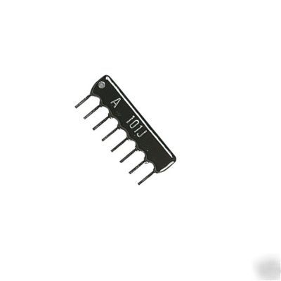 1K 9-commoned sil resistor networks x 10