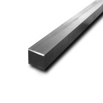 304 stainless steel square bar .500