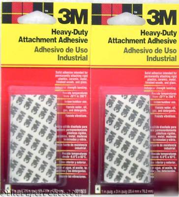 3Mâ„¢ heavy duty attachment adhesive 6010ES 2 pack