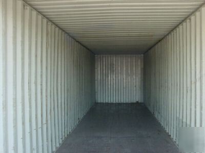 40' std used shipping storage container dallas, tx 