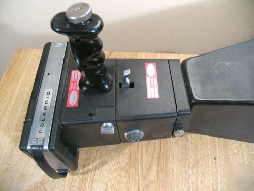 Cu-5 polaroid backed kavex ray copy camera w ring lite