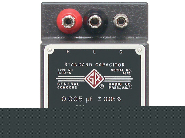 Gr general radio 1409G standard capacitor refurbished