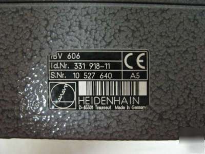 Heidenhain ibv 606B digitizing interpolator