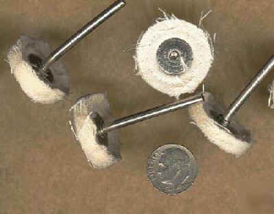 1 in muslin polishing wheel silversmith jewelers tools
