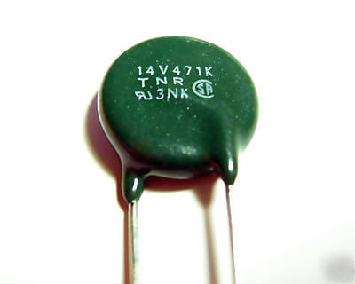 3 pcs tnr 14V471K metal oxide varistor 300VAC 385VDC ul