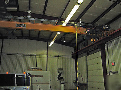 5 ton demag bridge crane 44'3