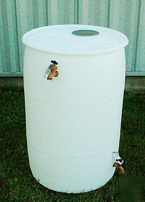 55 gal. closed-head rainwater collection barrel RBTH55N