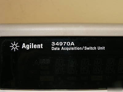 Agilent 34970A data acquisition unit with 34904A module