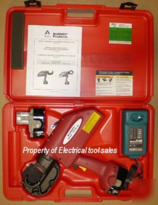 Burndy PAT750-18V hydraulic battery operated crimper 