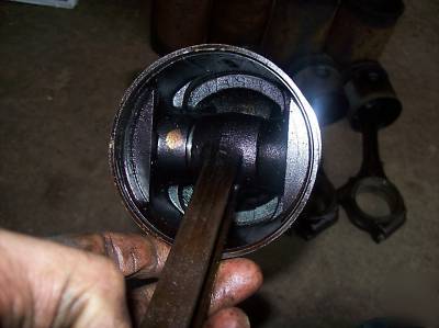 Case sc tractor engine pistons rods an sleeves parts 