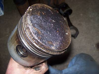 Case sc tractor engine pistons rods an sleeves parts 