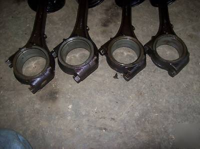 Case sc tractor engine pistons rods an sleeves parts 
