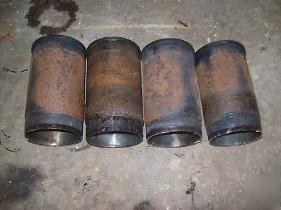 Case sc tractor engine pistons rods an sleeves parts 