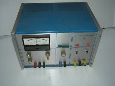 Eci power supply 0-400 volts dc and 0-100 volts dc