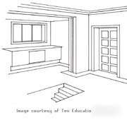 Eye-level perspective drawing board - for A3 & A4 paper