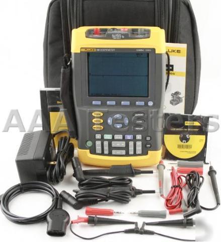 Fluke 196 scopemeter oscilloscope scope meter 196B