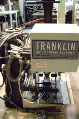 Franklin 1020 hot stamp heat press decal transfer foil