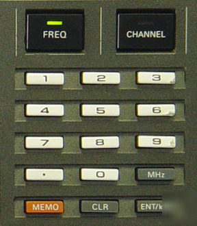 Jrc nrd-525 communication receiver with external speake