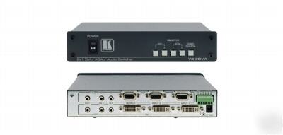Kramer vs-2DVA-r electronic - 2X1 dvi xga audio switch