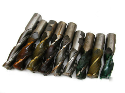 Lot of weldon/regal-beloit crest cut roughing endmills