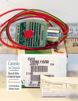 New 1 asco 8040H8 2 way combustion shutoff valve 