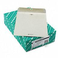 Quality park executive gray clasp envelopes, 28-lb.,...
