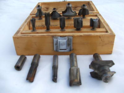 Rhino plunge router bits x 13