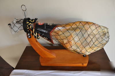 Serrano ham bone-in plus free holder