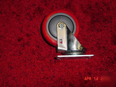 Set 4 casters 2 fixed & 2 swivel w/ 4