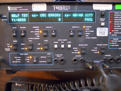 Ttc acterna t-berd 211 t-carrier analyzer