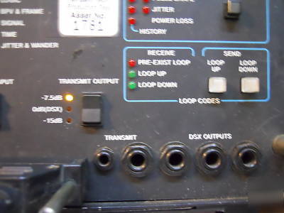 Ttc acterna t-berd 211 t-carrier analyzer
