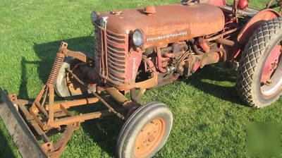 1950's cub lo-boy, fast hitch, farmall,international 