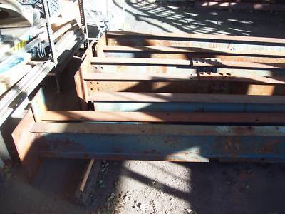 2 ton overhead crane gantry steel i beam lot