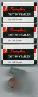 3 original red box of 1,000EA swingline tot 50 staples 