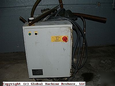 Chipblaster high pressure/high volume coolant sys