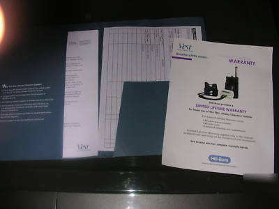 Hill-rom the vest airway clearance system (no machine)