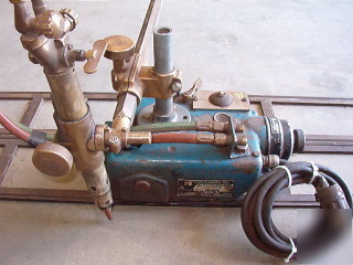 Koike track torch burner no.108 radiagraph-6 ft. track