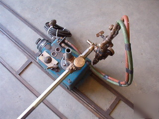 Koike track torch burner no.108 radiagraph-6 ft. track