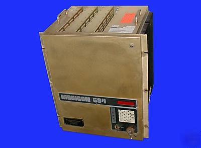 Modicon control module model as-584A-450 with 3 cards