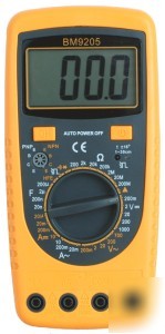 New b&m BM9205 ac/dc 10A digital multimeter dmm 