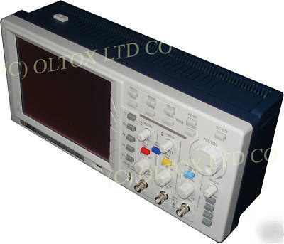 New digital color oscilloscope owon PDS6062T usb 60 mhz
