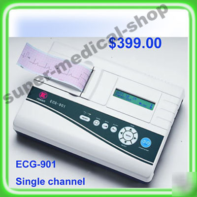 New three channels ecg/ekg machine electrocardiograph