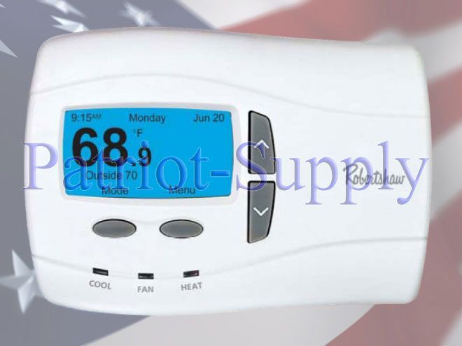 Robertshaw 9701I2 24V digital programmable thermostat