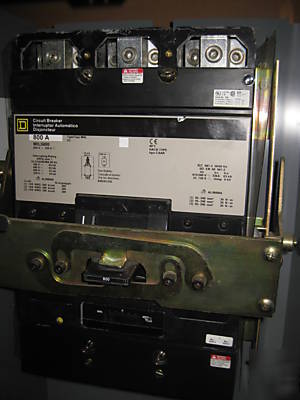 Square d model 6 main breaker mhl mcc bucket 800 a amp
