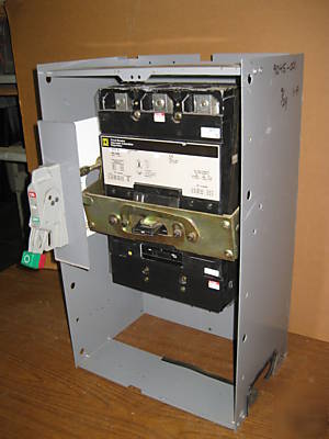 Square d model 6 main breaker mhl mcc bucket 800 a amp