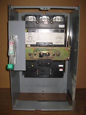 Square d model 6 main breaker mhl mcc bucket 800 a amp