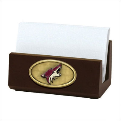 The memory company phoenix coyotes business card holder