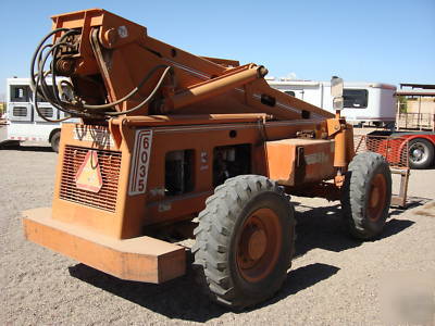 Traverse 6035 telescopic boom forklift cummins lift gd