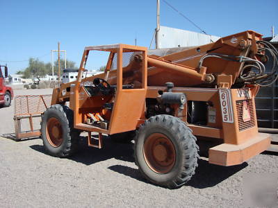 Traverse 6035 telescopic boom forklift cummins lift gd